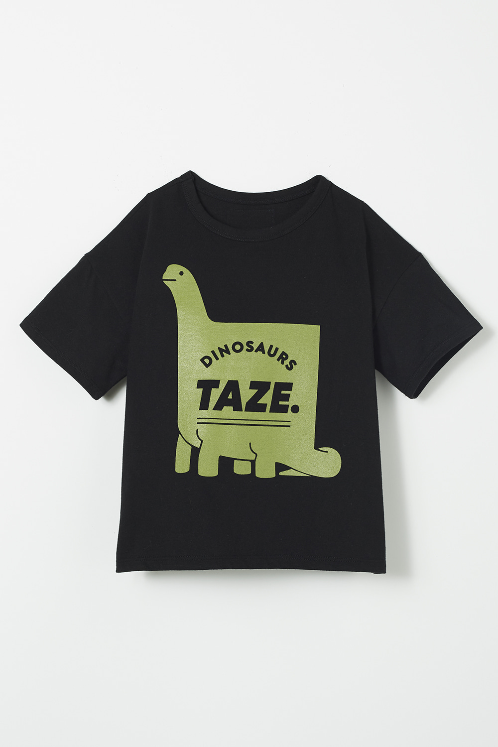 Kid&#039;s Dinosaurs T-shirt_Black