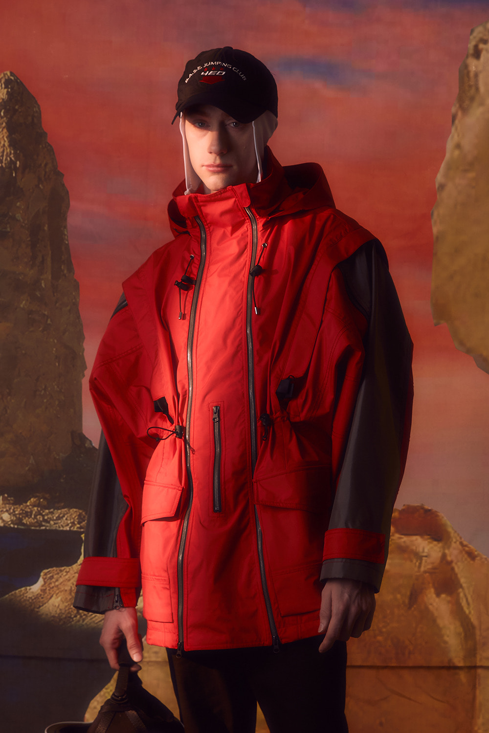 [Pre-Order] Men Wing Jacket_Red